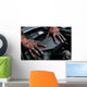 dirty, mechanic, hands, human, reparing, work Wall Mural