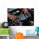 dirty, mechanic, hands, human, reparing, work Wall Mural