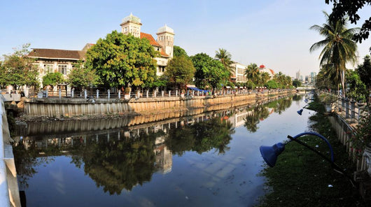 Dutch Colonial Architecture In Kota, Jakarta, Indonesia Wall Decal