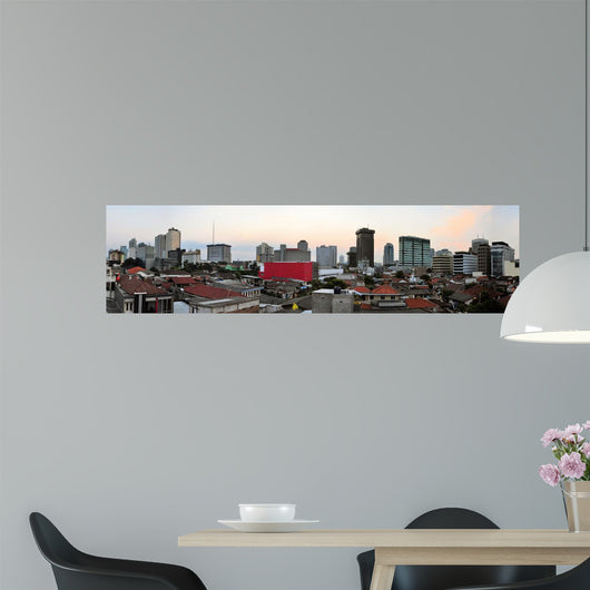 Jakarta cityscape Indonesia Wall Mural