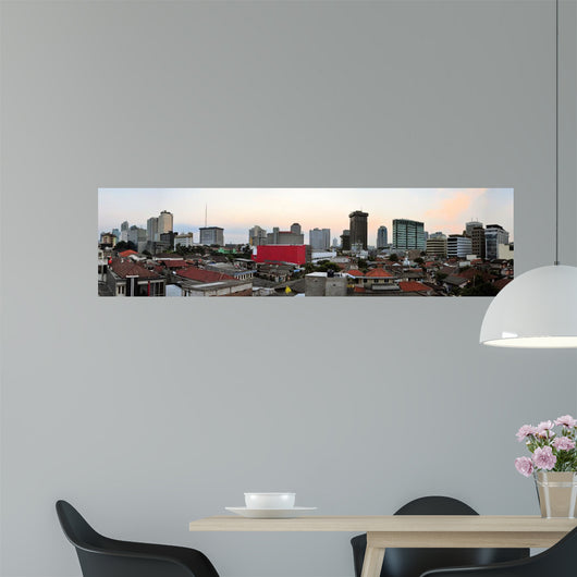 Jakarta cityscape Indonesia Wall Mural
