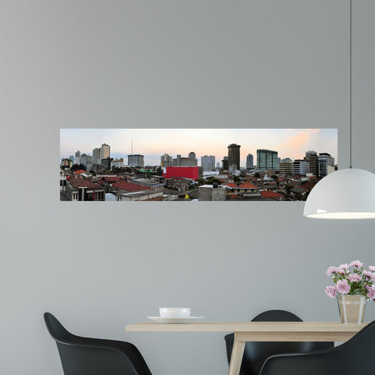 Jakarta cityscape Indonesia Wall Mural