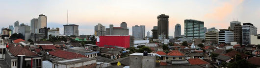 Jakarta Cityscape Indonesia Wall Decal