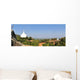 Buddhist stupa and Buddha, Mihintale, Sri Lanka Wall Mural