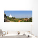 Buddhist stupa and Buddha, Mihintale, Sri Lanka Wall Mural