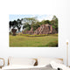 Candi Sukuh Hindu temple near Solokarta, Java, Indonesia Wall Mural
