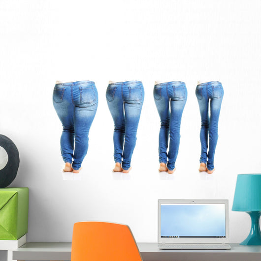 Jeans Body Types Wall Decal
