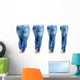 Jeans Body Types Wall Decal