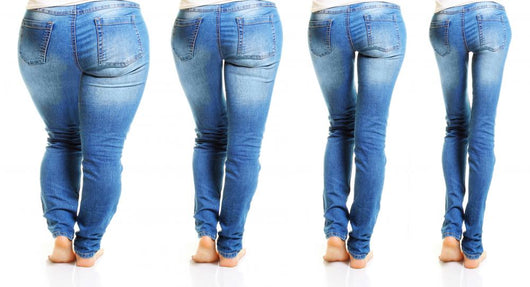 Jeans Body Types Wall Decal