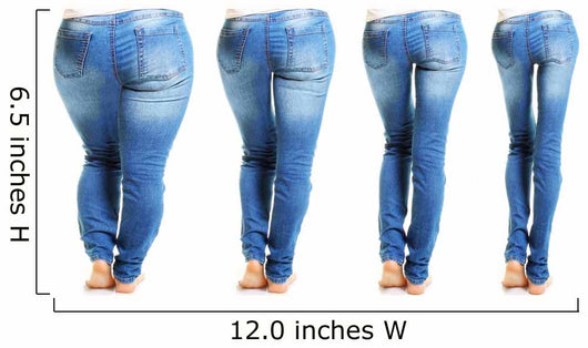 Jeans Body Types Wall Decal
