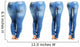 Jeans Body Types Wall Decal