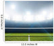 Stadium And Tennis Court Wall Mural