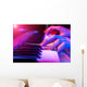 hands of musician playing keyboard Wall Mural