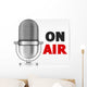 Microphone On Air Wall Decal