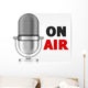 Microphone On Air Wall Decal