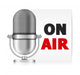 Microphone On Air Wall Decal