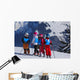 Children Skiing Wall Mural
