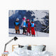 Children Skiing Wall Mural