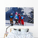 Children Skiing Wall Mural