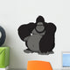 Funny monkey Wall Decal