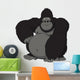 Funny monkey Wall Decal