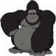Funny Monkey Wall Decal