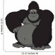 Funny monkey Wall Decal