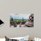 Stupas on the top of Borobudur Wall Mural