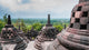 Stupas On The Top Of Borobudur Wall Decal