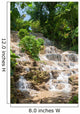Jamaica. Dunn's River Falls. Wall Mural