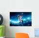 Soccer player in action Wall Mural