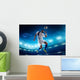 Soccer player in action Wall Mural