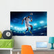 Soccer player in action Wall Mural
