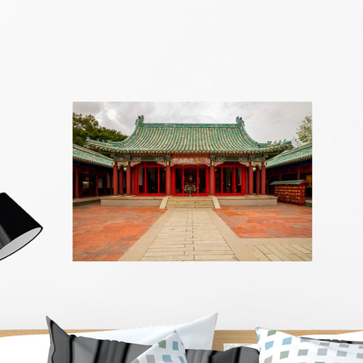 Koxinga Shrine in Tainan, Taiwan Wall Mural