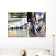 Bustling Airport Wall Mural