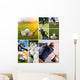 Golfers Collage Golf Wall Mural