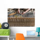 Hungarian homespun weaving. Wall Mural