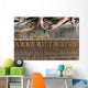 Hungarian homespun weaving. Wall Mural