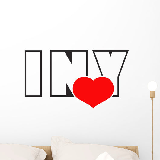 i love new york. Wall Decal