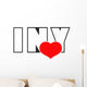 i love new york. Wall Decal