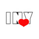 I Love New York. Wall Decal