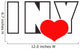 i love new york. Wall Decal