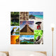 Riviera Maya Views Collage Wall Mural