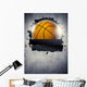 Basketball background Wall Mural