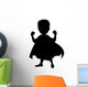 superhero silhouette for you design Wall Decal