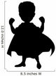 superhero silhouette for you design Wall Decal