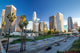 Los Angeles Downtown Buildings Skyline Highway Traffic Wall Decal 2