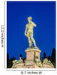 David statue at Michelangelo square in Florence Italy Wall Mural