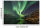 Incredible Aurora Borealis over night sky in Arctic Wall Mural