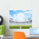 Stadium And Soccer Pitch Wall Mural